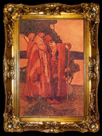 framed  Jules Guerin Men of Galilee, ta009-2